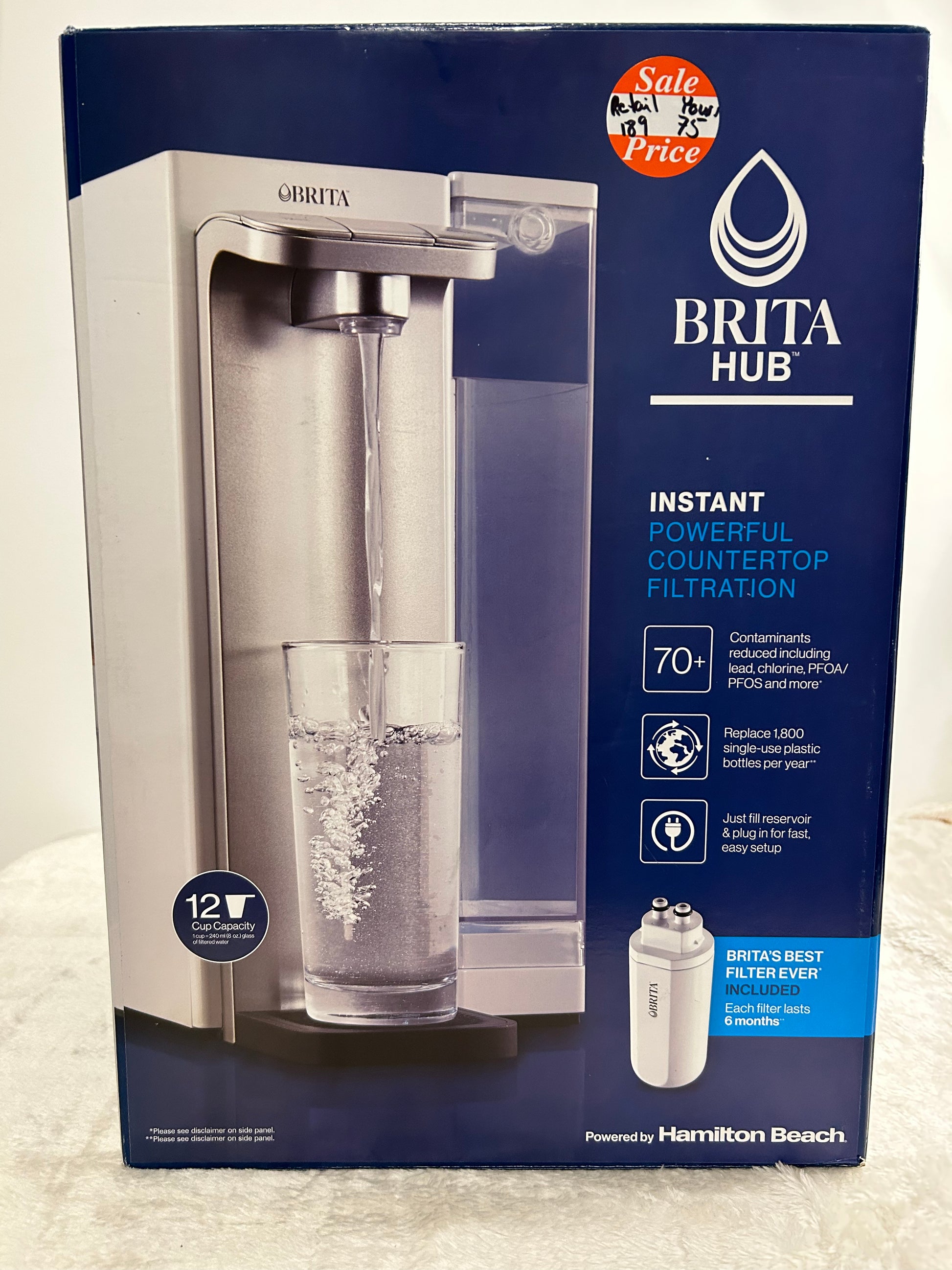 Brita countertop water filtration hub