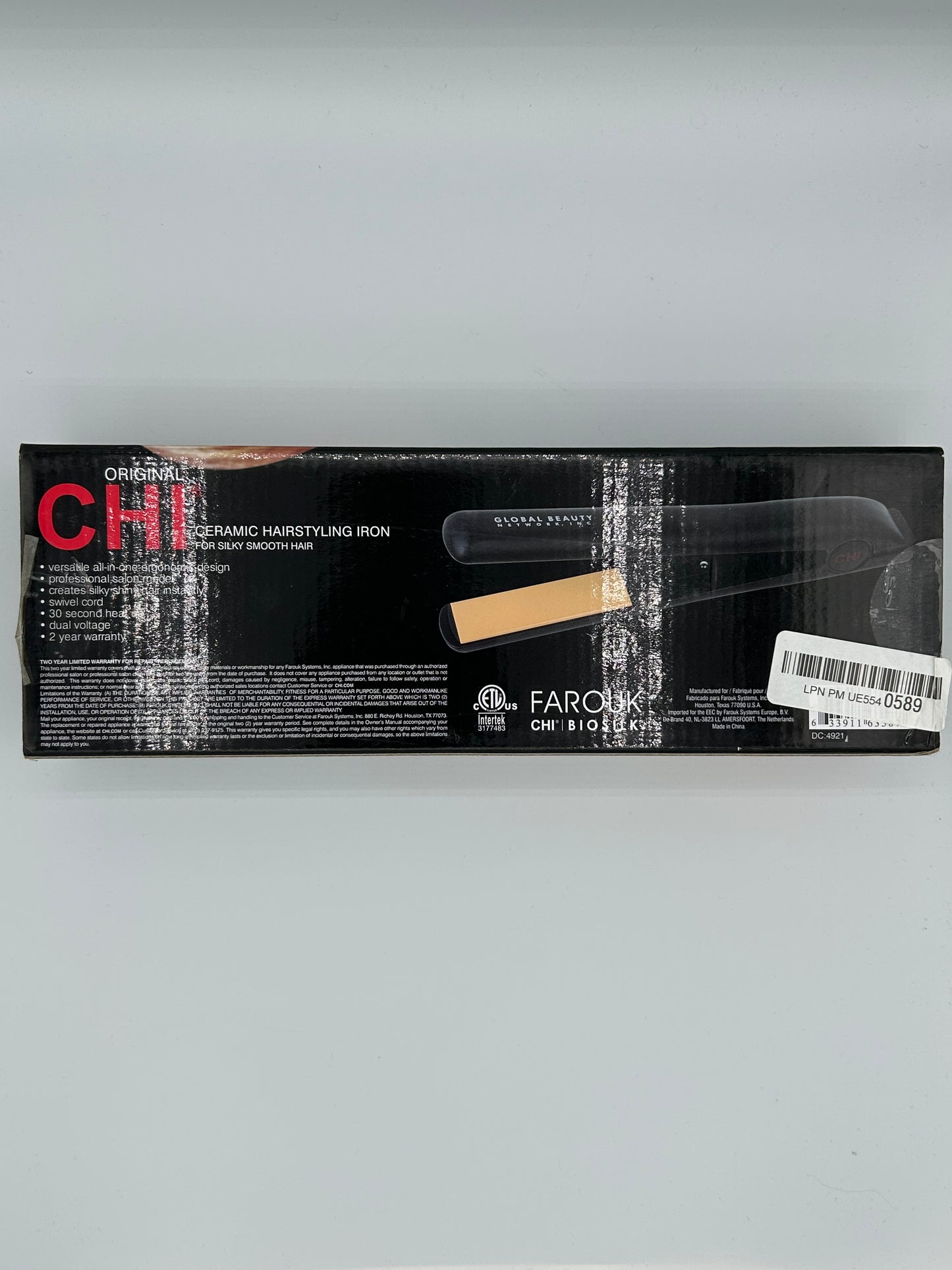 CHI flattening iron