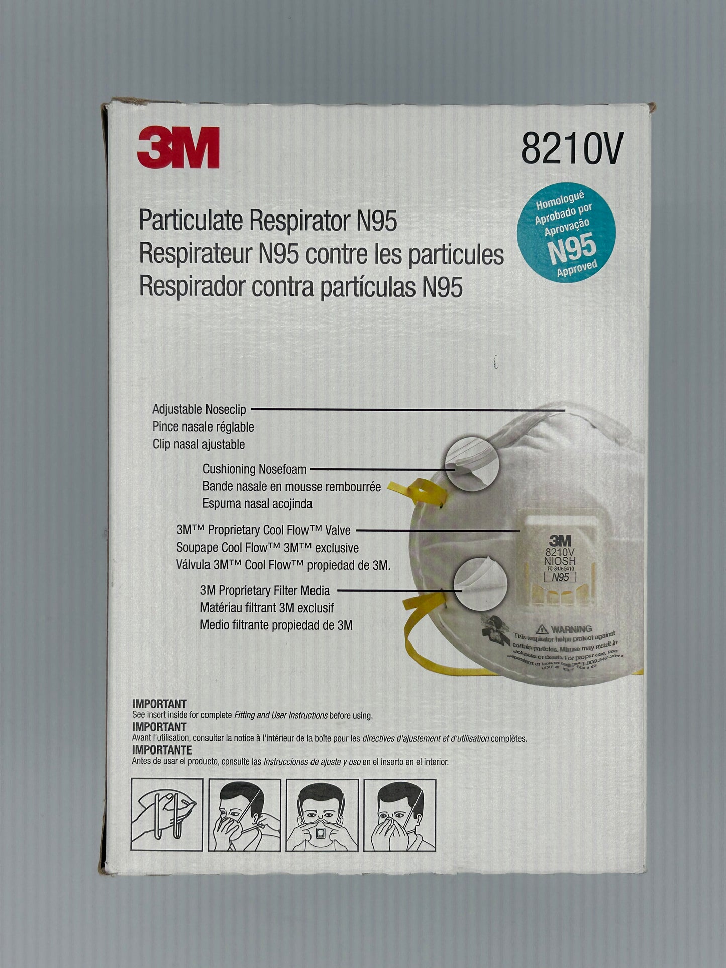 N95 Mask 8210v