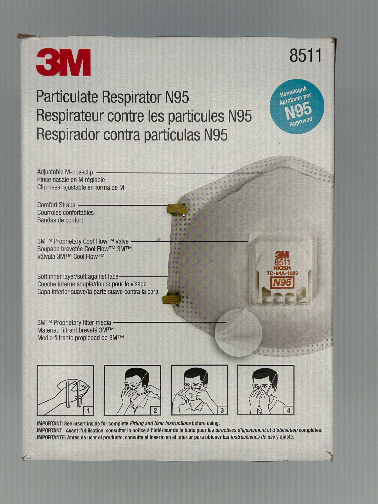 N95 Mask 8511